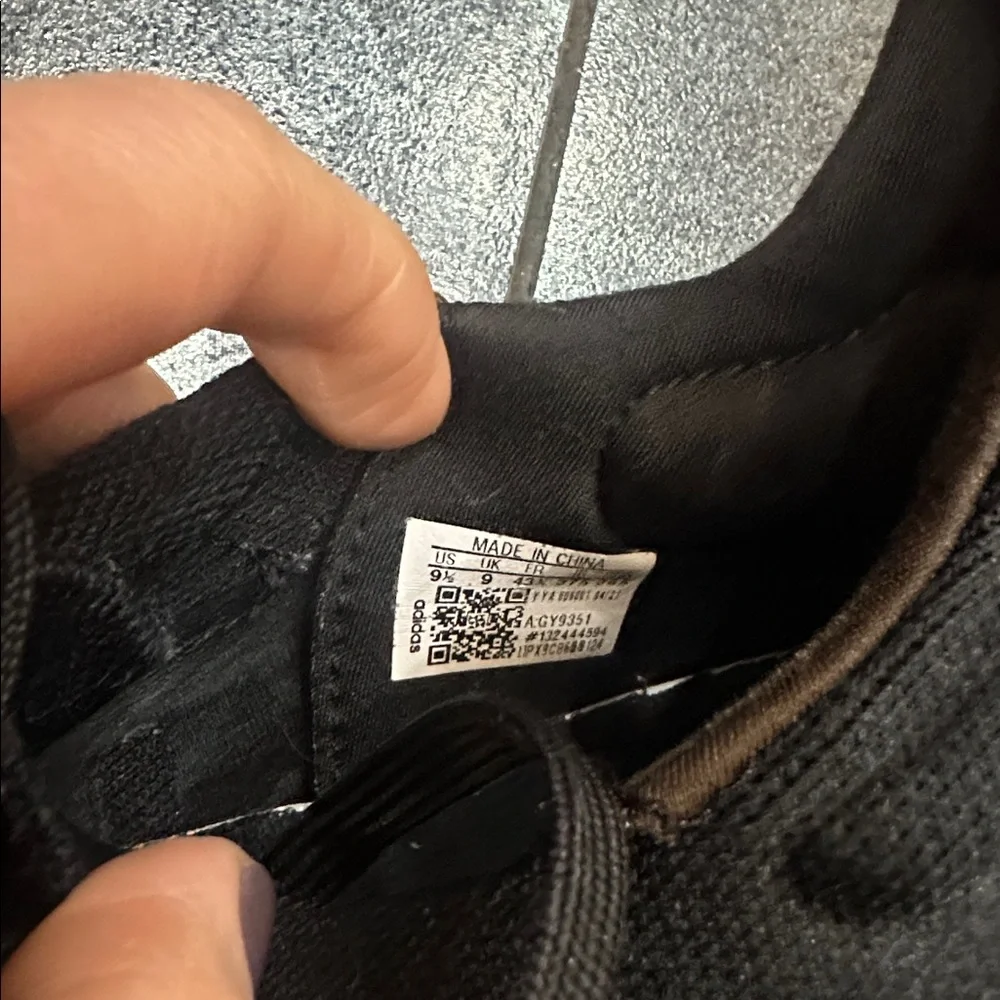 adidas Black and White Athletic Shoes - Picture 5 of 5